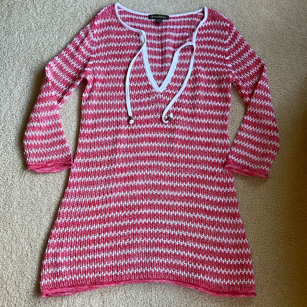 Tommy BAHAMA cotton knit swim cover-up - Size Medium